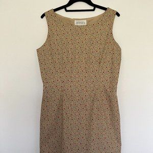 Sunday Best Women’s Vtg. Floral Lined Dress with TAGS NEVER WORN and Sweater